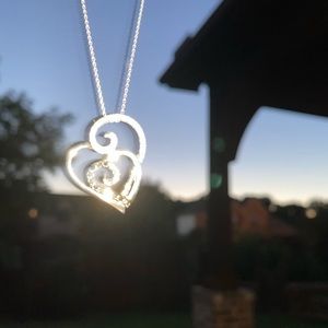 Heart of Diamonds Necklace